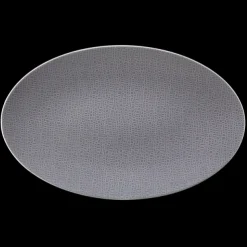 Life Servierplatte oval 40x26 cm Fashion Elegant Grey