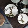Life Speiseteller rund 28 cm Nature Hirsch
