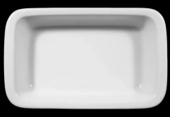 Lukullus Auflaufform eckig 35 cm weiß