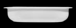 Lukullus Auflaufform oval 25,5x16,5 cm weiss AUSLAUF