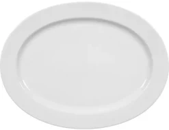 Lukullus Servierplatte oval 35x26 cm weiss