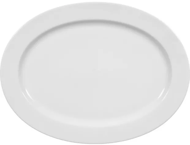 Lukullus Servierplatte oval 35x26 cm weiss