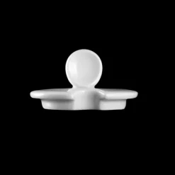 Mandarin Deckel zur Zuckerdose 2 weiß