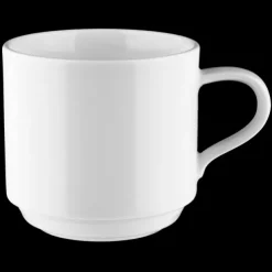 Mandarin Milchkaffeetasse weiß