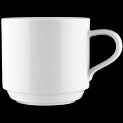 Mandarin Milchkaffeetasse weiß
