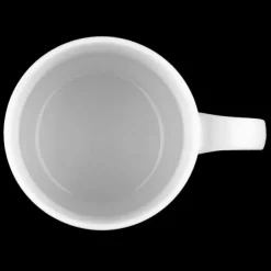 Mandarin Milchkaffeetasse weiß