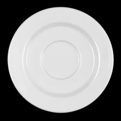 Mandarin Untertasse zur Kaffeetasse 1 rund weiß