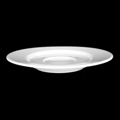 Mandarin Untertasse zur Moccatasse oval weiß