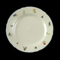 Marie-Luise Brotteller 17 cm Streublume blauer Rand