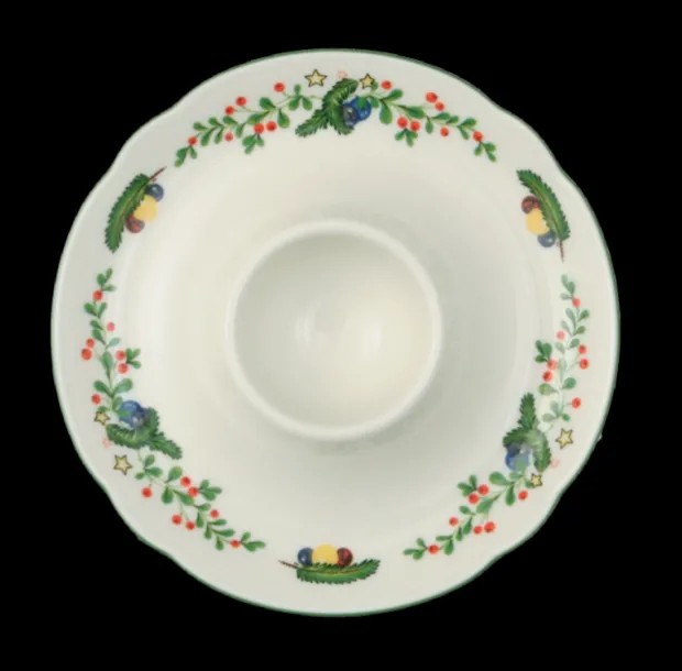 Marie-Luise Eierbecher mit Ablage Weihnachten