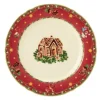 Marie-Luise Frühstücksteller rund 20 cm Weihnachtsnostalgie