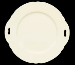 Marie-Luise Kuchenplatte mit Griff 27 cm elfenbein