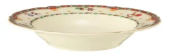 Marie-Luise Suppenteller rund 23 cm Weihnachtsnostalgie