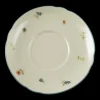 Marie-Luise Untertasse zur Frühstückstasse 16 cm Streublume blauer Rand