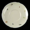 Marie-Luise Untertasse zur Suppentasse 16 cm Streublume blauer Rand