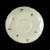 Marie-Luise Untertasse zur Teetasse 13 cm Streublume blauer Rand