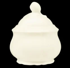 Marie-Luise Zuckerdose 6 Personen elfenbein
