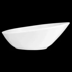 Meran Gourmetschale tief Organic 20 cm weiß