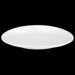 Meran Gourmetteller flach Organic 24 cm weiß