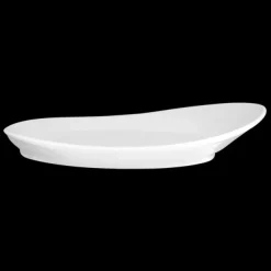 Meran Gourmetteller flach Organic 29,5 cm weiß