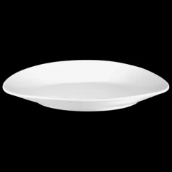 Meran Gourmetteller flach Organic 29,5 cm weiß