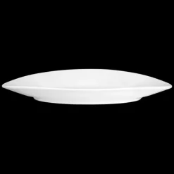 Meran Gourmetteller flach Organic 29,5 cm weiß