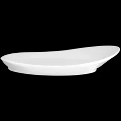 Meran Gourmetteller flach Organic 34 cm weiß