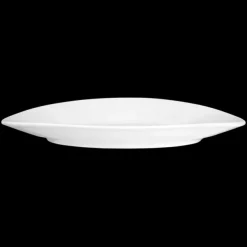 Meran Gourmetteller flach Organic 34 cm weiß