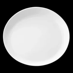 Meran Gourmetteller flach Organic 19 cm weiß