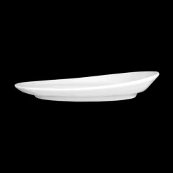 Meran Gourmetteller flach Organic 19 cm weiß