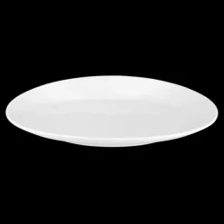 Meran Gourmetteller flach Organic 19 cm weiß