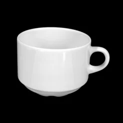 Meran Milchkaffeetasse weiß