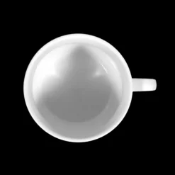 Meran Milchkaffeetasse weiß
