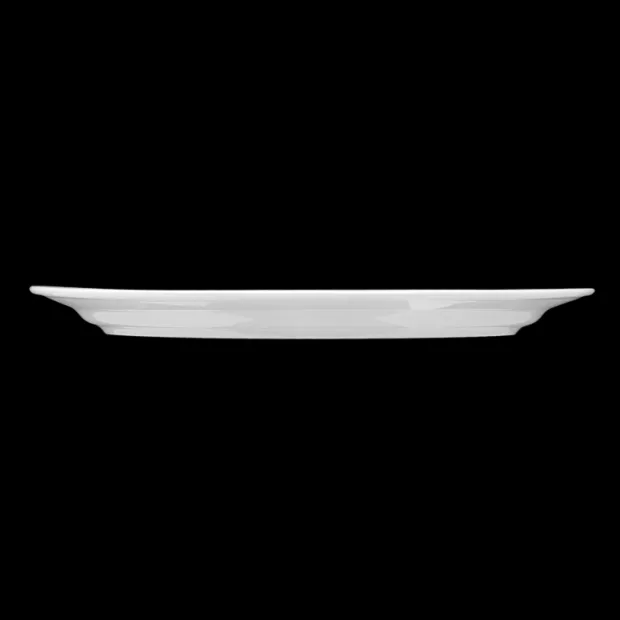 Meran Platte oval 25 cm weiß