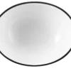 Modern Life Bowl oval 9 cm Black Line