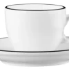 Modern Life Espressotasse 1132 0,09 l m. Untertasse Black Line