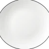 Modern Life Speiseteller oval 29 cm Black Line