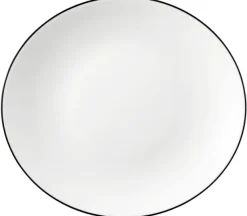 Modern Life Speiseteller oval 29 cm Black Line