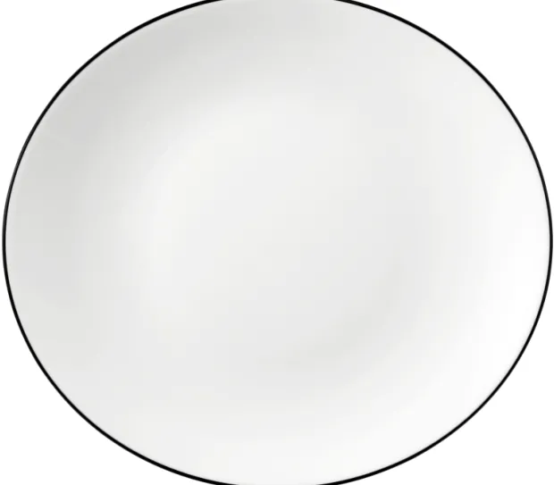 Modern Life Speiseteller oval 29 cm Black Line