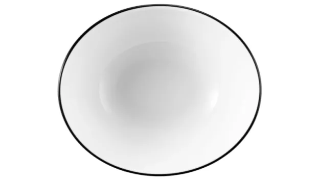 Modern Life Suppenschale oval 16 cm Black Line