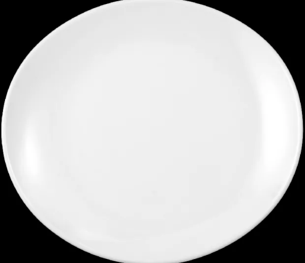 Modern Life Teller oval 25 cm weiß