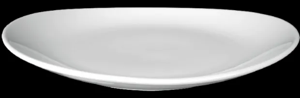 Modern Life Teller oval 27 cm weiß