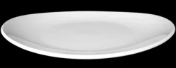 Modern Speiseteller oval 25 cm Life Black Line