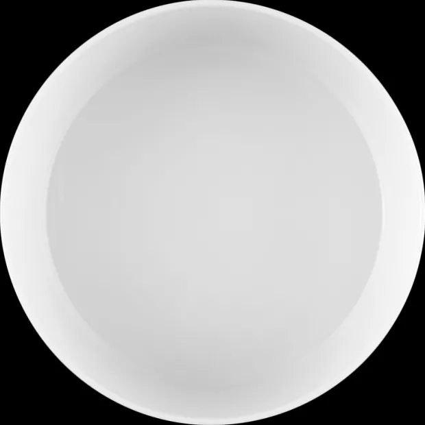 No Limits Schale rund 5299 24 cm hoch 8 cm weiss AUSLAUF