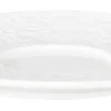 Nori-Home Kombi-Untertasse groß 16,5 cm Relief breit weiß