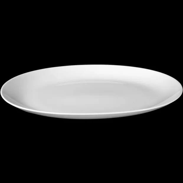 Rondo / Liane Platte oval 35 cm weiß