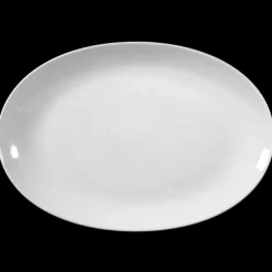 Rondo / Liane Platte oval 38 cm weiß