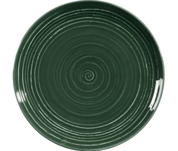 Terra Frühstücksteller rund 22,5 cm Moosgrün