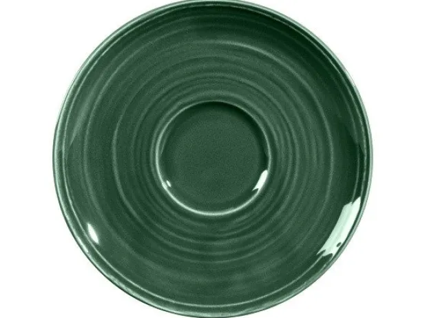 Terra Kombi-Untertasse groß 16,5 cm Moosgrün